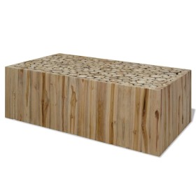 Mesa de centro de teca genuina 90x50x30 cm en Mesas de centro | Comprar online en Foru.es