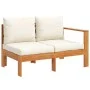 Set de sofás de jardín con cojines 9 pzas madera maciza acacia de vidaXL, Conjuntos de jardín - Ref: Foro24-3214856, Precio: ...