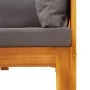 Set de sofás de jardín con cojines 10 pzas madera maciza acacia de vidaXL, Conjuntos de jardín - Ref: Foro24-3214868, Precio:...