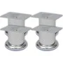 Patas de sofá 8 unidades redondas cromadas 60 mm de vidaXL, Soportes para sillas y sofás - Ref: Foro24-3051485, Precio: 14,80...