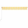 Toldo retráctil manual con luz LED amarillo y blanco 500x300 cm de vidaXL, Toldos - Ref: Foro24-3068943, Precio: 415,25 €, De...