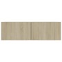 Mueble para TV madera contrachapada color roble 100x30x30 cm de vidaXL, Muebles TV - Ref: Foro24-801484, Precio: 46,46 €, Des...
