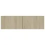 Mueble para TV madera contrachapada color roble 100x30x30 cm de vidaXL, Muebles TV - Ref: Foro24-801484, Precio: 47,96 €, Des...
