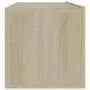 Mueble para TV madera contrachapada color roble 100x30x30 cm de vidaXL, Muebles TV - Ref: Foro24-801484, Precio: 47,96 €, Des...