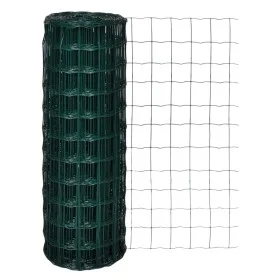 Euro Green Steel Fence 10x1.7 m by vidaXL, fence panels - Ref: Foro24-142403, Price: 215,74 €, Discount: %