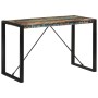 Mesa de comedor madera maciza reciclada 120x55x76 cm de vidaXL, Mesas de cocina y de comedor - Ref: Foro24-351692, Precio: 12...