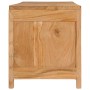 Mueble de TV de madera de teca maciza 135x30x35 cm de vidaXL, Muebles TV - Ref: Foro24-288901, Precio: 187,21 €, Descuento: %