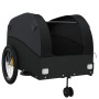 Remolque para bicicleta hierro negro 45 kg de vidaXL, Remolques para bicicletas - Ref: Foro24-94157, Precio: 103,52 €, Descue...