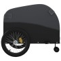 Remolque para bicicleta hierro negro 45 kg de vidaXL, Remolques para bicicletas - Ref: Foro24-94157, Precio: 103,52 €, Descue...
