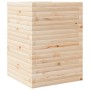 Jardinera de madera maciza de pino 50x50x68,5 cm de vidaXL, Maceteros y jardineras - Ref: Foro24-3282464, Precio: 145,38 €, D...