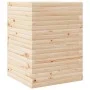 Jardinera de madera maciza de pino 50x50x68,5 cm de vidaXL, Maceteros y jardineras - Ref: Foro24-3282464, Precio: 143,57 €, D...