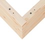 Jardinera de madera maciza de pino 50x50x68,5 cm de vidaXL, Maceteros y jardineras - Ref: Foro24-3282464, Precio: 145,38 €, D...