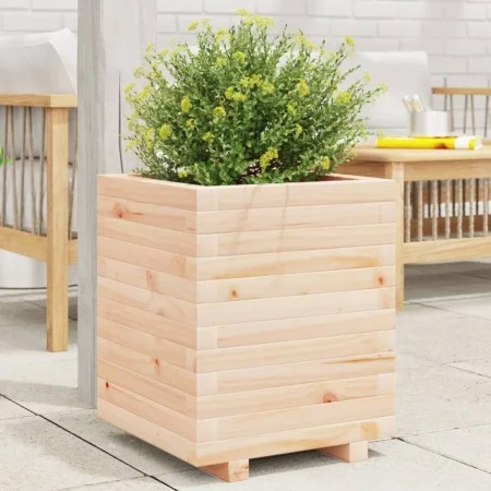 Solid pine wood planter 40x40x49.5 cm by vidaXL, Pots and planters - Ref: Foro24-3282509, Price: 95,61 €, Discount: %