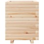 Jardinera madera maciza de pino 40x40x49,5 cm de vidaXL, Maceteros y jardineras - Ref: Foro24-3282509, Precio: 96,87 €, Descu...