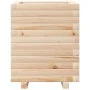 Solid pine wood planter 40x40x49.5 cm by vidaXL, Pots and planters - Ref: Foro24-3282509, Price: 95,61 €, Discount: %