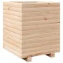 Solid pine wood planter 40x40x49.5 cm by vidaXL, Pots and planters - Ref: Foro24-3282509, Price: 95,61 €, Discount: %