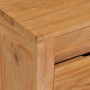 Mueble de TV de madera de teca maciza 135x30x35 cm de vidaXL, Muebles TV - Ref: Foro24-288901, Precio: 187,21 €, Descuento: %