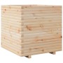 Jardinera madera maciza de pino 70x70x72 cm de vidaXL, Maceteros y jardineras - Ref: Foro24-3282619, Precio: 215,30 €, Descue...