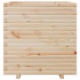 Jardinera madera maciza de pino 70x70x72 cm de vidaXL, Maceteros y jardineras - Ref: Foro24-3282619, Precio: 215,30 €, Descue...