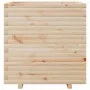 Jardinera madera maciza de pino 70x70x72 cm de vidaXL, Maceteros y jardineras - Ref: Foro24-3282619, Precio: 212,31 €, Descue...