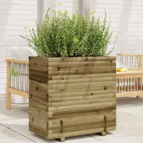 Jardinera madera de pino impregnada 70x40x72 cm de vidaXL, Maceteros y jardineras - Ref: Foro24-3282633, Precio: 180,39 €, De...