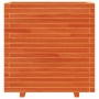 Jardinera madera maciza de pino marrón cera 70x40x72 cm de vidaXL, Maceteros y jardineras - Ref: Foro24-3282631, Precio: 203,...