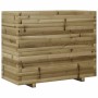 Jardinera madera de pino impregnada 90x40x72 cm de vidaXL, Maceteros y jardineras - Ref: Foro24-3282638, Precio: 215,54 €, De...