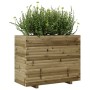 Jardinera madera de pino impregnada 90x40x72 cm de vidaXL, Maceteros y jardineras - Ref: Foro24-3282638, Precio: 215,54 €, De...