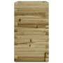 Jardinera madera de pino impregnada 90x40x72 cm de vidaXL, Maceteros y jardineras - Ref: Foro24-3282638, Precio: 215,54 €, De...