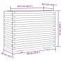Jardinera madera de pino impregnada 90x40x72 cm de vidaXL, Maceteros y jardineras - Ref: Foro24-3282638, Precio: 215,54 €, De...