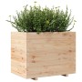 Jardinera madera maciza de pino 90x60x72 cm de vidaXL, Maceteros y jardineras - Ref: Foro24-3282644, Precio: 235,68 €, Descue...
