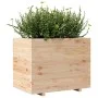 Jardinera madera maciza de pino 90x60x72 cm de vidaXL, Maceteros y jardineras - Ref: Foro24-3282644, Precio: 232,09 €, Descue...