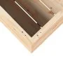 Jardinera madera maciza de pino 90x60x72 cm de vidaXL, Maceteros y jardineras - Ref: Foro24-3282644, Precio: 232,09 €, Descue...
