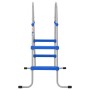 Escalera para piscina elevada acero y plástico 84 cm de vidaXL, Escaleras y rampas de piscina - Ref: Foro24-4010325, Precio: ...