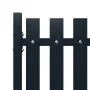 Anthracite powder coated steel fence panel 174.5x125 cm by vidaXL, fence panels - Ref: Foro24-146472, Price: 196,04 €, Discou...