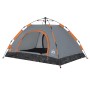 Tienda de campaña 2 personas apertura rápida gris y naranja de vidaXL, Tiendas de campaña - Ref: Foro24-4004163, Precio: 51,5...