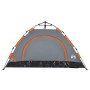 Tienda de campaña 2 personas apertura rápida gris y naranja de vidaXL, Tiendas de campaña - Ref: Foro24-4004163, Precio: 51,5...