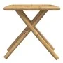 Mesa plegable de jardín de bambú 45x45x45 cm de vidaXL, Mesas de jardín - Ref: Foro24-365877, Precio: 47,04 €, Descuento: %