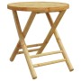 Mesa plegable de jardín de bambú Ø45x45 cm de vidaXL, Mesas de jardín - Ref: Foro24-365880, Precio: 49,02 €, Descuento: %