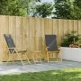Mesa plegable de jardín de bambú Ø45x45 cm de vidaXL, Mesas de jardín - Ref: Foro24-365880, Precio: 50,09 €, Descuento: %