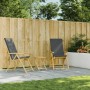 Mesa plegable de jardín de bambú Ø45x45 cm de vidaXL, Mesas de jardín - Ref: Foro24-365880, Precio: 49,02 €, Descuento: %