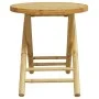 Mesa plegable de jardín de bambú Ø45x45 cm de vidaXL, Mesas de jardín - Ref: Foro24-365880, Precio: 50,09 €, Descuento: %
