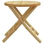 Mesa plegable de jardín de bambú Ø45x45 cm de vidaXL, Mesas de jardín - Ref: Foro24-365880, Precio: 50,09 €, Descuento: %