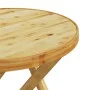 Mesa plegable de jardín de bambú Ø45x45 cm de vidaXL, Mesas de jardín - Ref: Foro24-365880, Precio: 50,09 €, Descuento: %