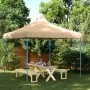 Tienda de fiesta plegable Pop-Up beige 292x292x315 cm de vidaXL, Carpas y cenadores - Ref: Foro24-4004914, Precio: 107,19 €, ...