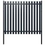 Panel de valla acero recubrimiento polvo antracita 174,5x170 cm de vidaXL, Paneles de vallas - Ref: Foro24-146474, Precio: 18...