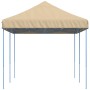 Tienda de fiesta plegable Pop-Up beige 580x292x315 cm de vidaXL, Carpas y cenadores - Ref: Foro24-4004935, Precio: 160,85 €, ...