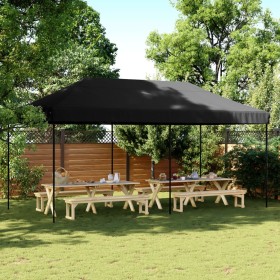 Tienda de fiesta plegable Pop-Up negra 580x292x315 cm de vidaXL, Carpas y cenadores - Ref: Foro24-4004942, Precio: 185,83 €, ...