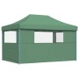 Tienda de fiesta plegable Pop-Up con 3 paredes laterales verde de vidaXL, Carpas y cenadores - Ref: Foro24-4004968, Precio: 1...