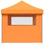 Tienda de fiesta plegable Pop-Up 3 paredes laterales naranja de vidaXL, Carpas y cenadores - Ref: Foro24-4005017, Precio: 188...